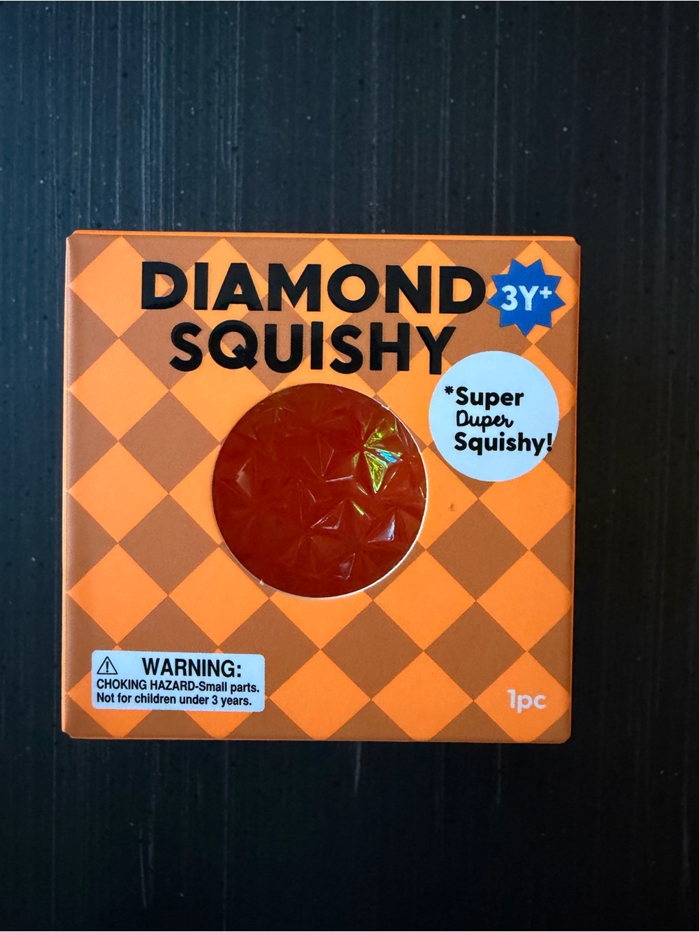 NWT J’Adore Diamond Squishy - Orange
